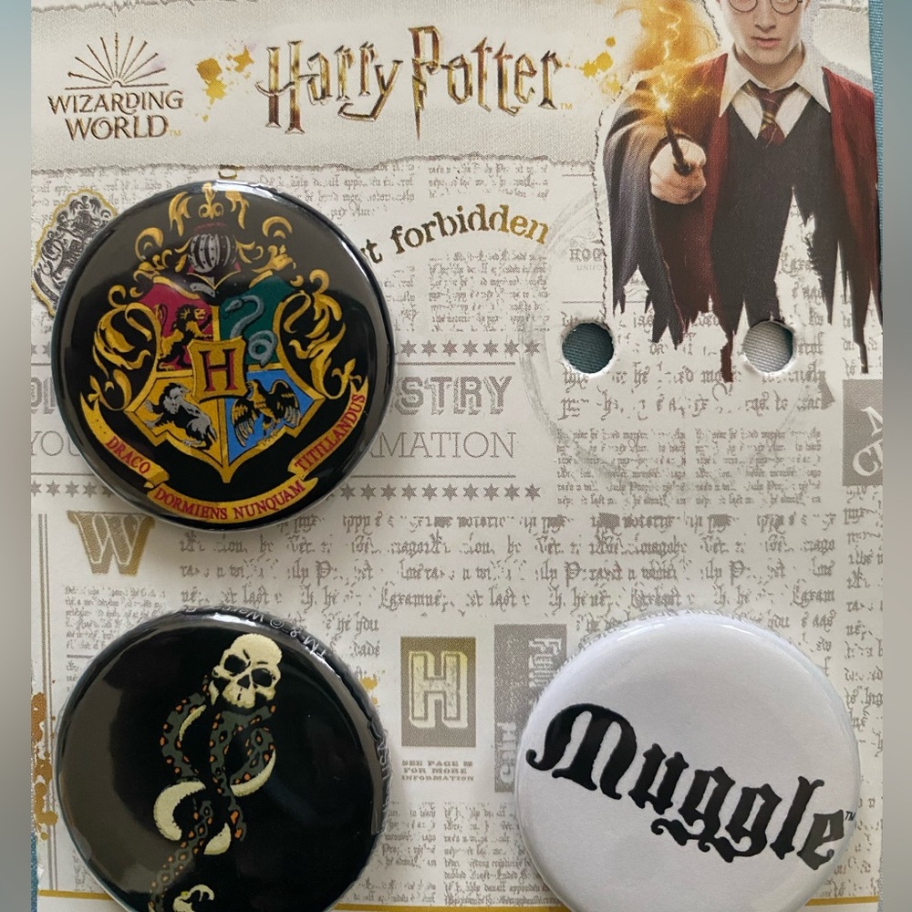 Harry Potter buttons